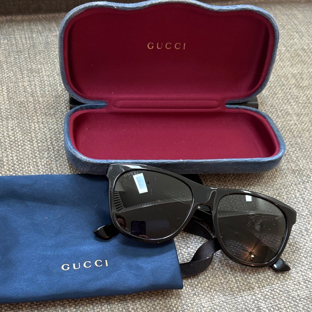 Gucci Black Designer Sunglasses